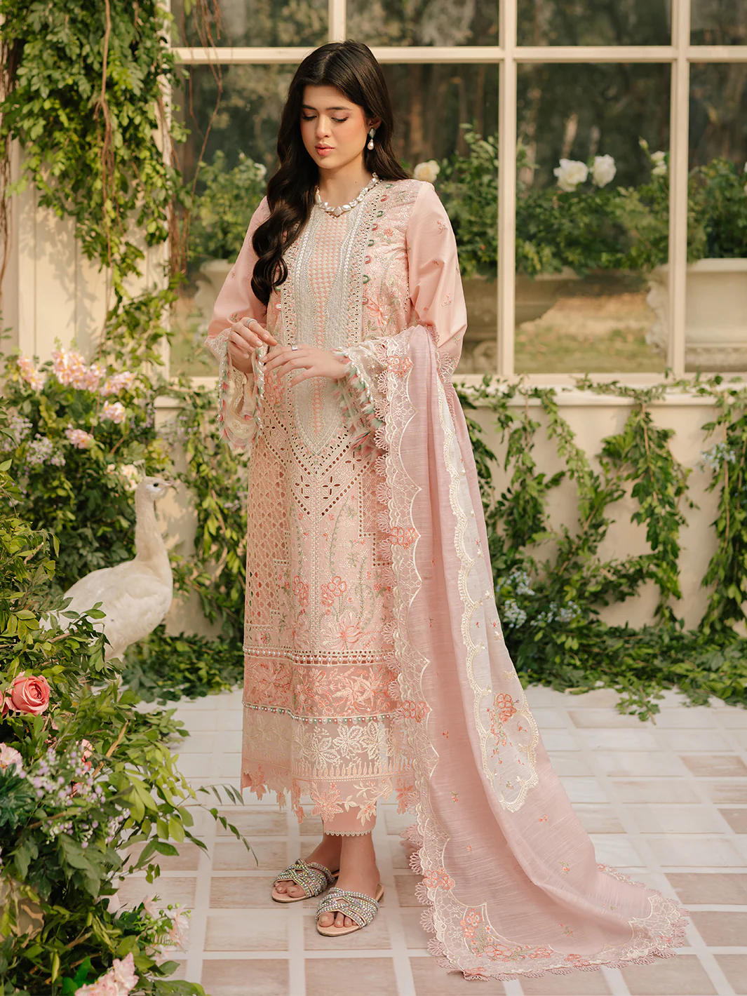 101 - A | 3 PC Luxury Lawn - Image 8