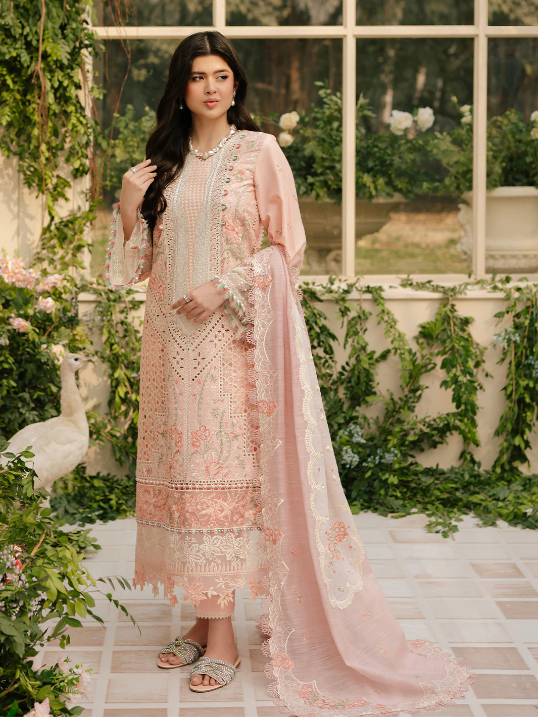 101 - A | 3 PC Luxury Lawn - Image 9