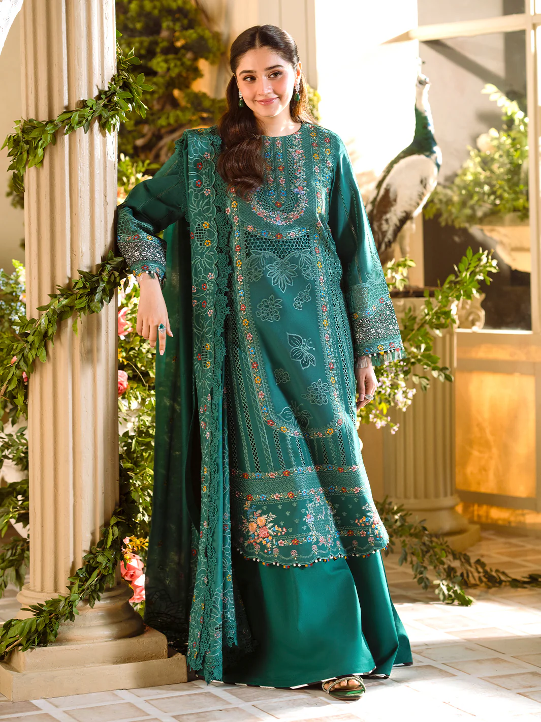 102 - A | 3 PC Luxury Lawn - Image 6