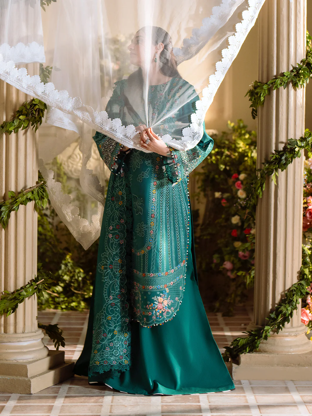 102 - A | 3 PC Luxury Lawn - Image 8