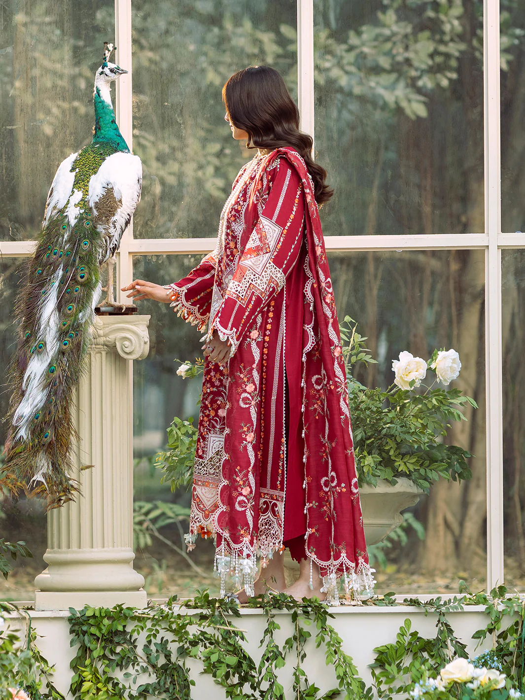 103 - A | 3 PC Luxury Lawn - Image 3