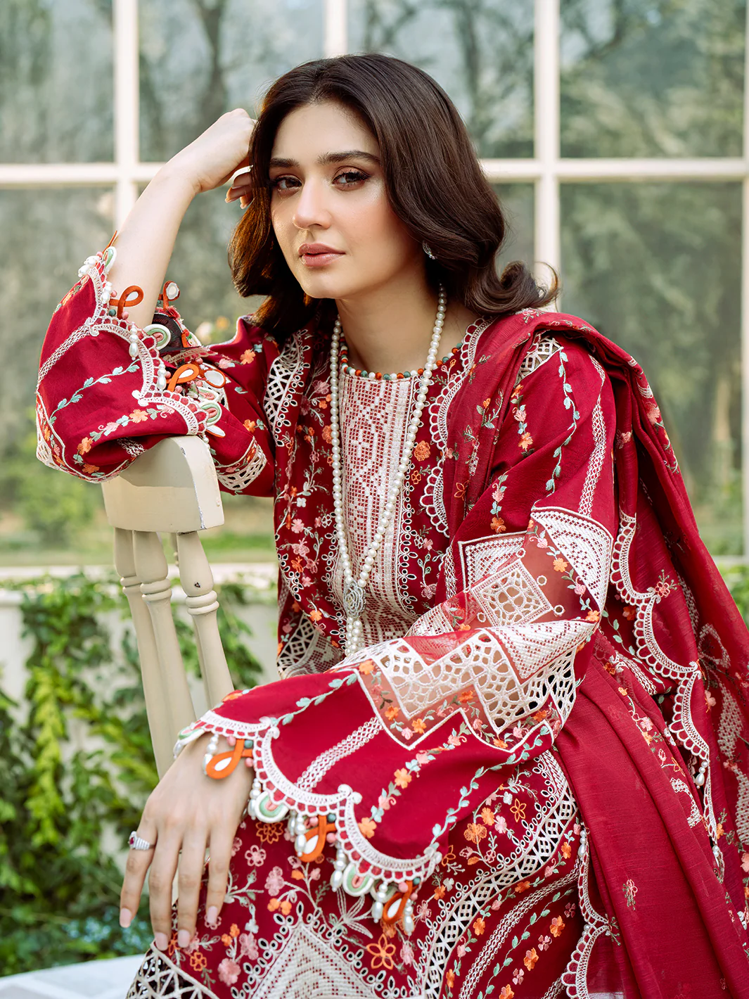 103 - A | 3 PC Luxury Lawn - Image 5