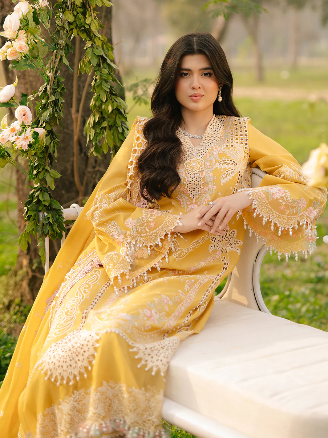 104 - A | 3 PC Luxury Lawn - Image 10
