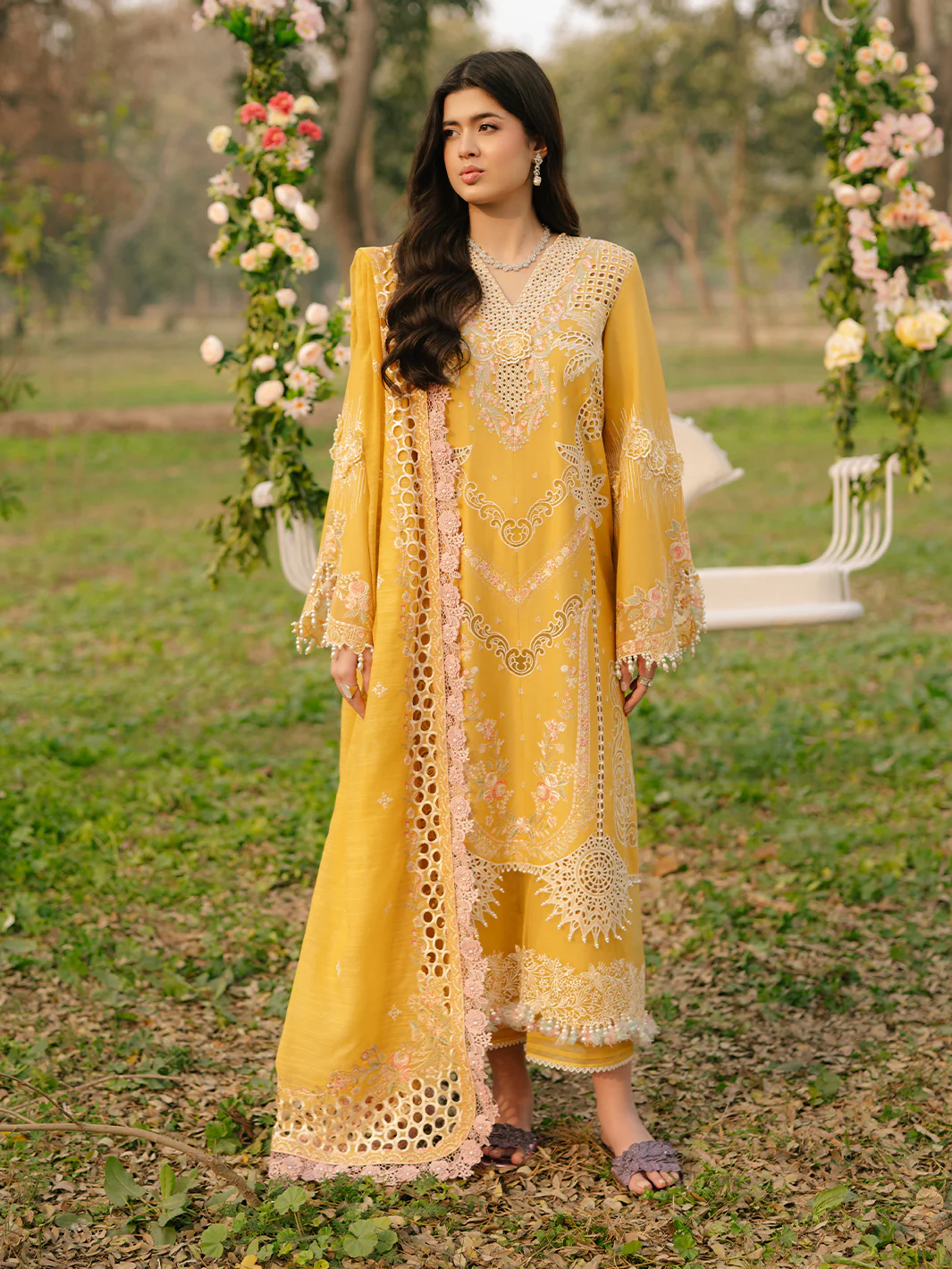 104 - A | 3 PC Luxury Lawn - Image 6
