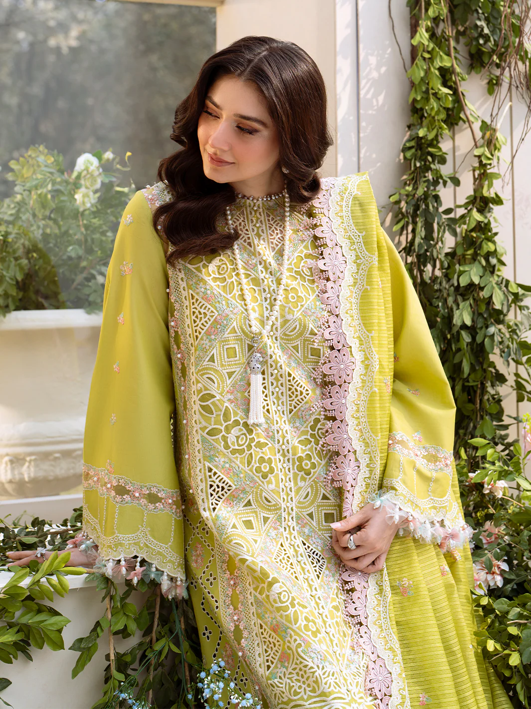 105 - A | 3 PC Luxury Lawn - Image 6