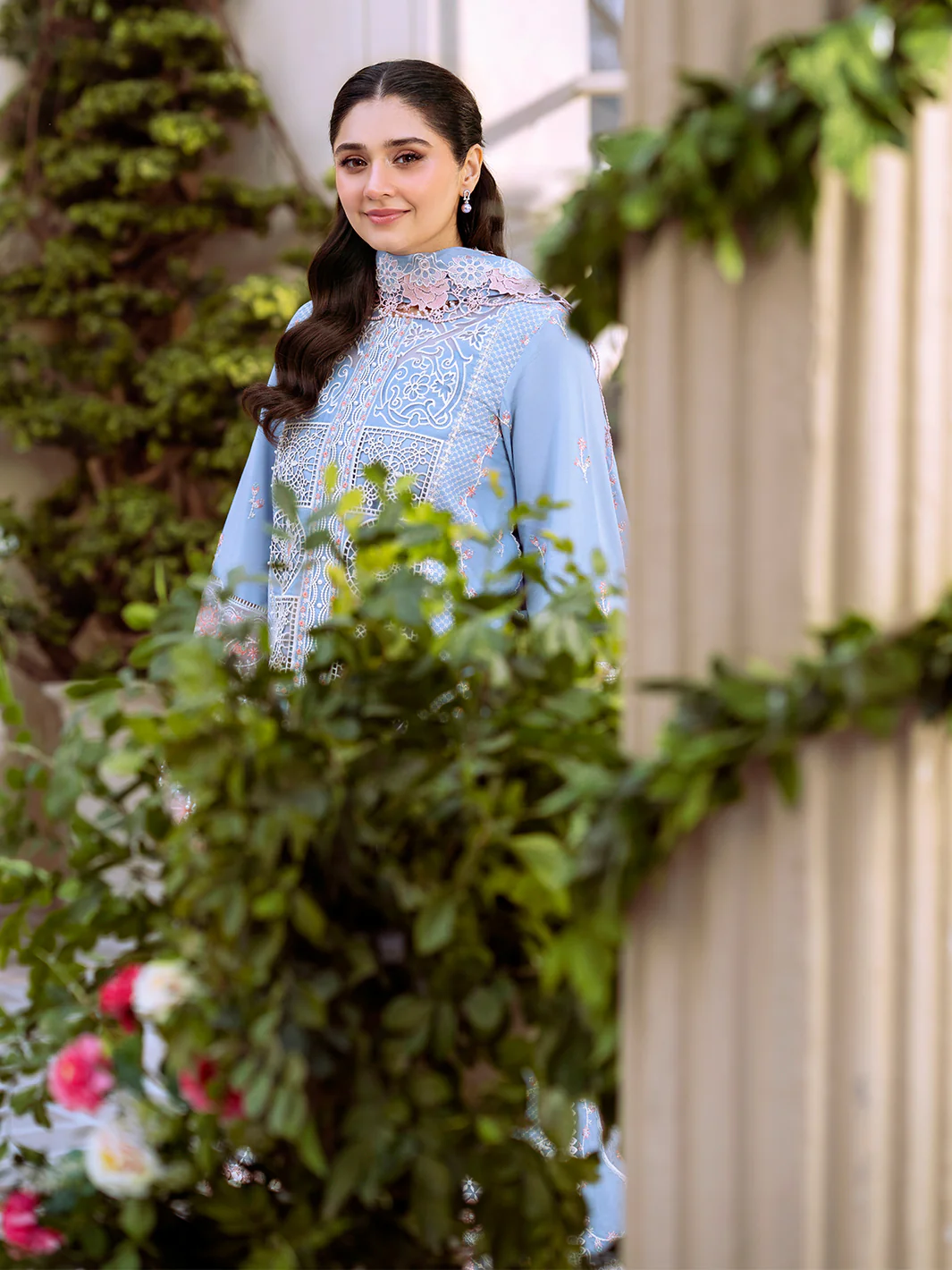 107 - A | 3 PC Luxury Lawn - Image 11