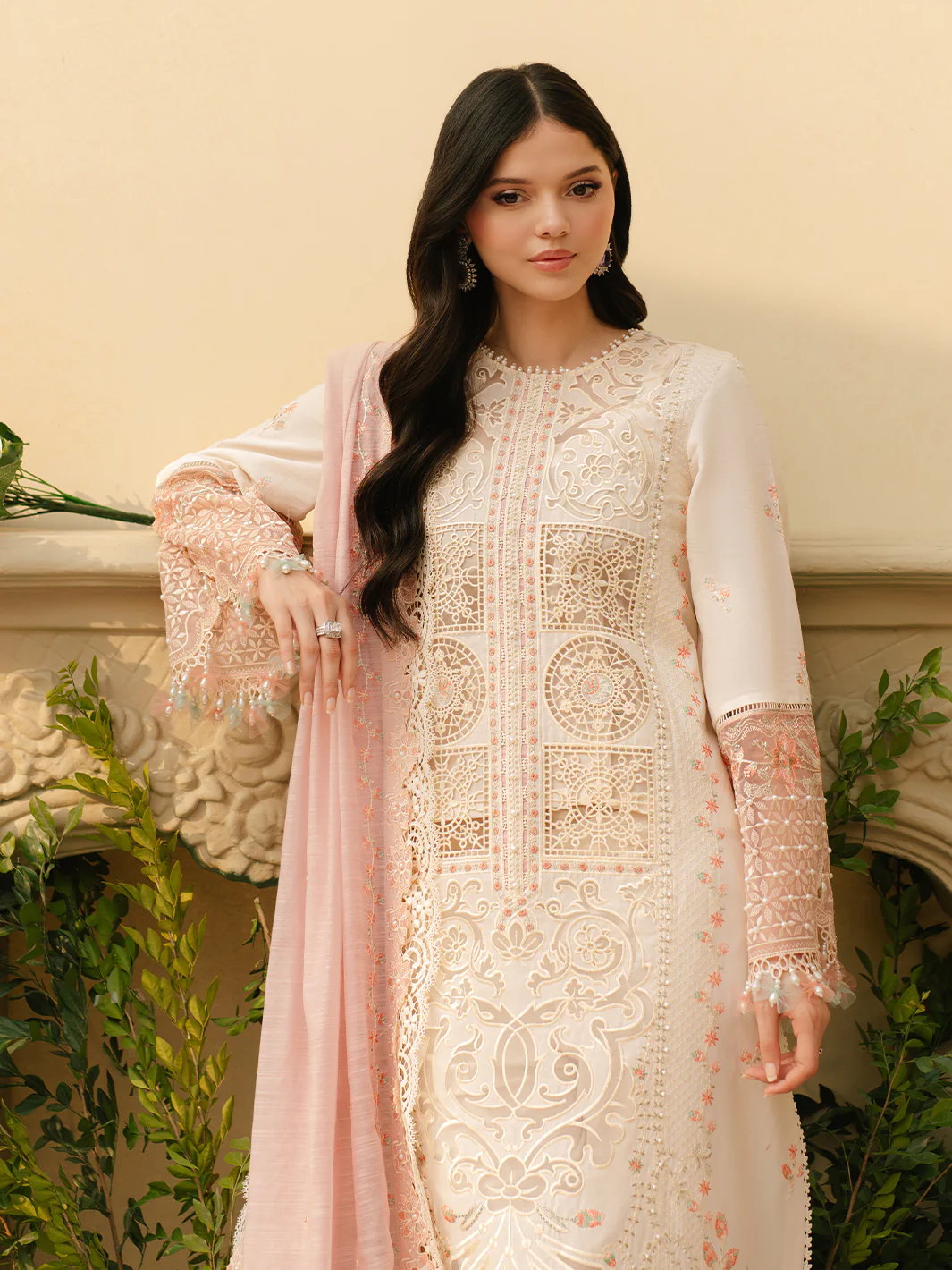 107 - B | 3 PC Luxury Lawn - Image 7