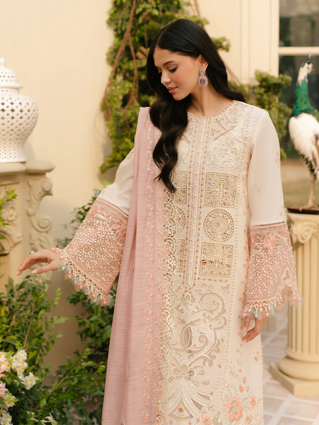 107 - B | 3 PC Luxury Lawn - Image 8