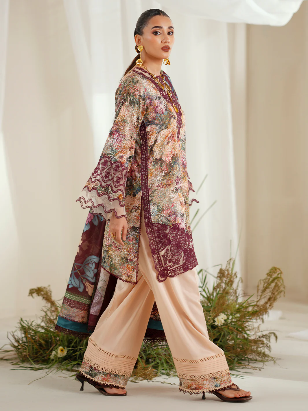 1104-B | Unstitched - Image 10