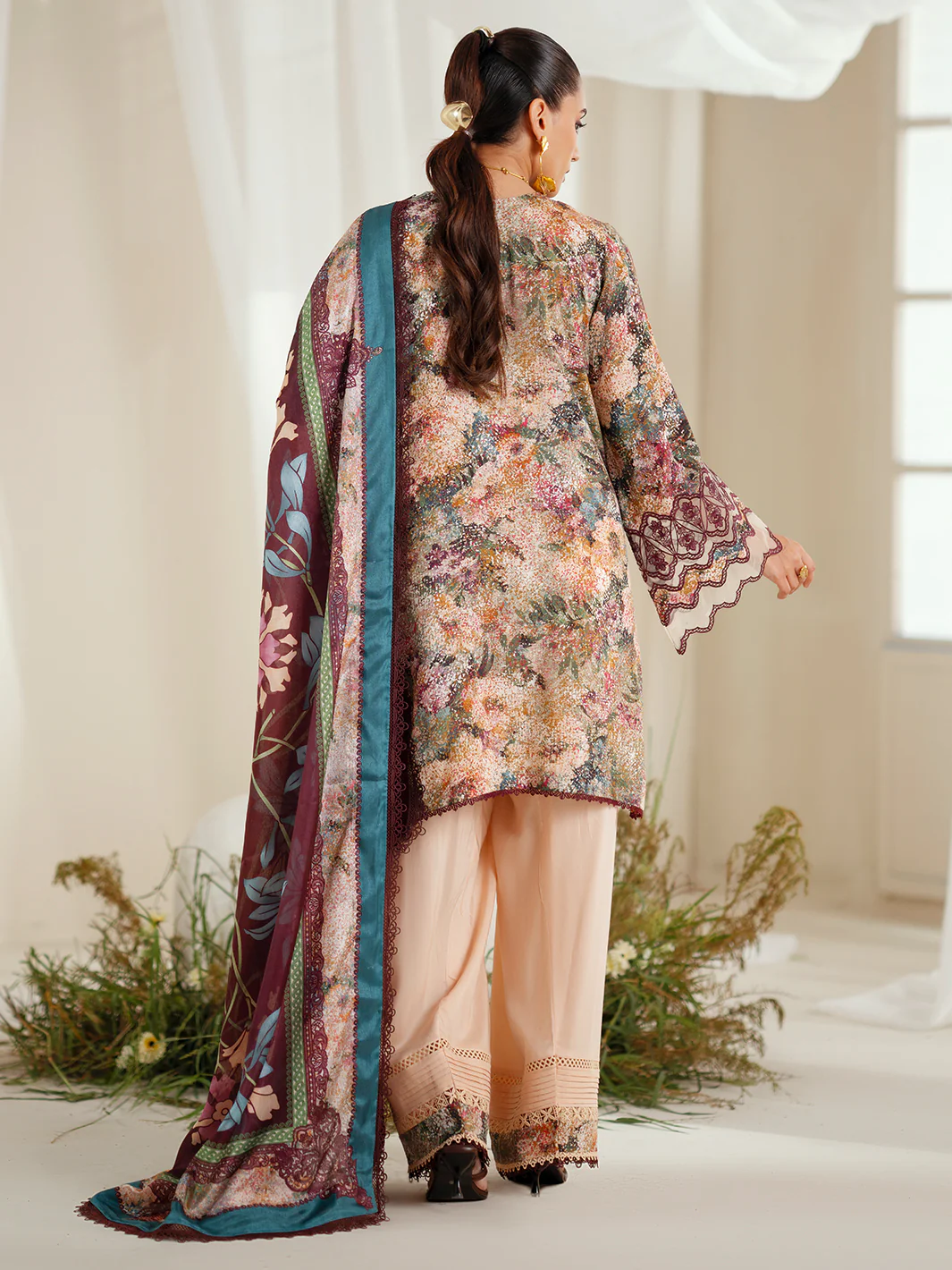1104-B | Unstitched - Image 3