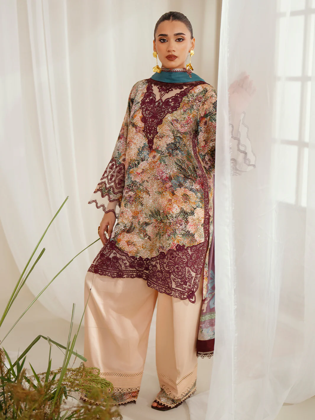 1104-B | Unstitched - Image 4