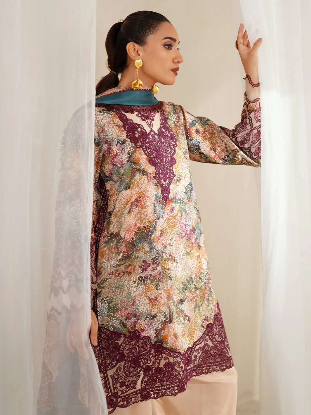 1104-B | Unstitched - Image 6