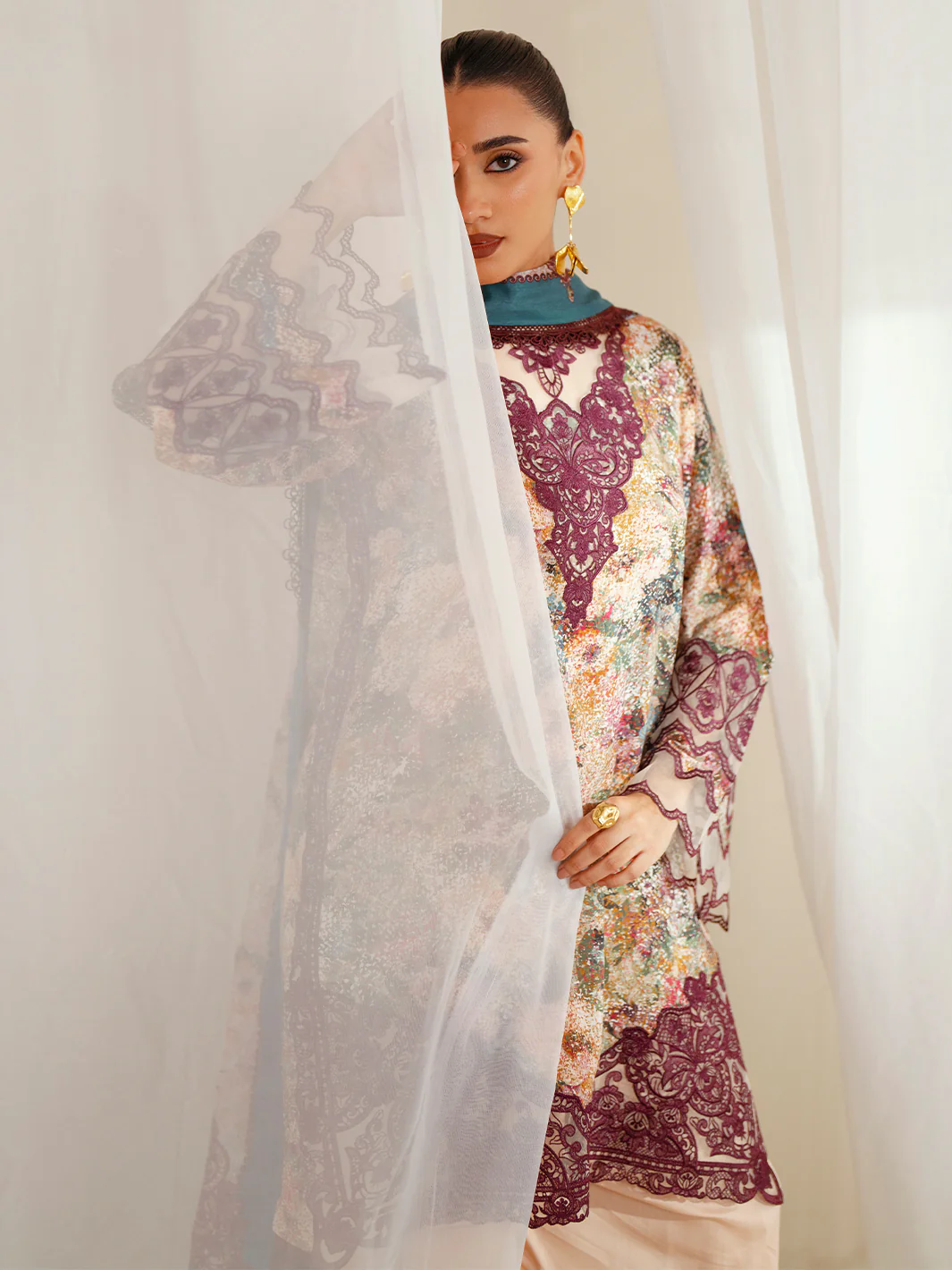 1104-B | Unstitched - Image 7