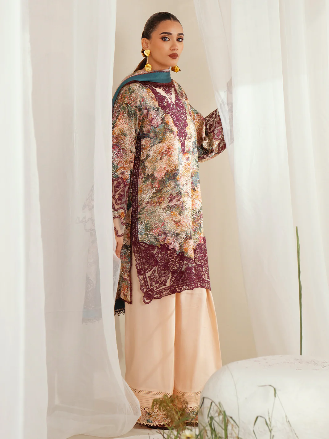 1104-B | Unstitched - Image 8