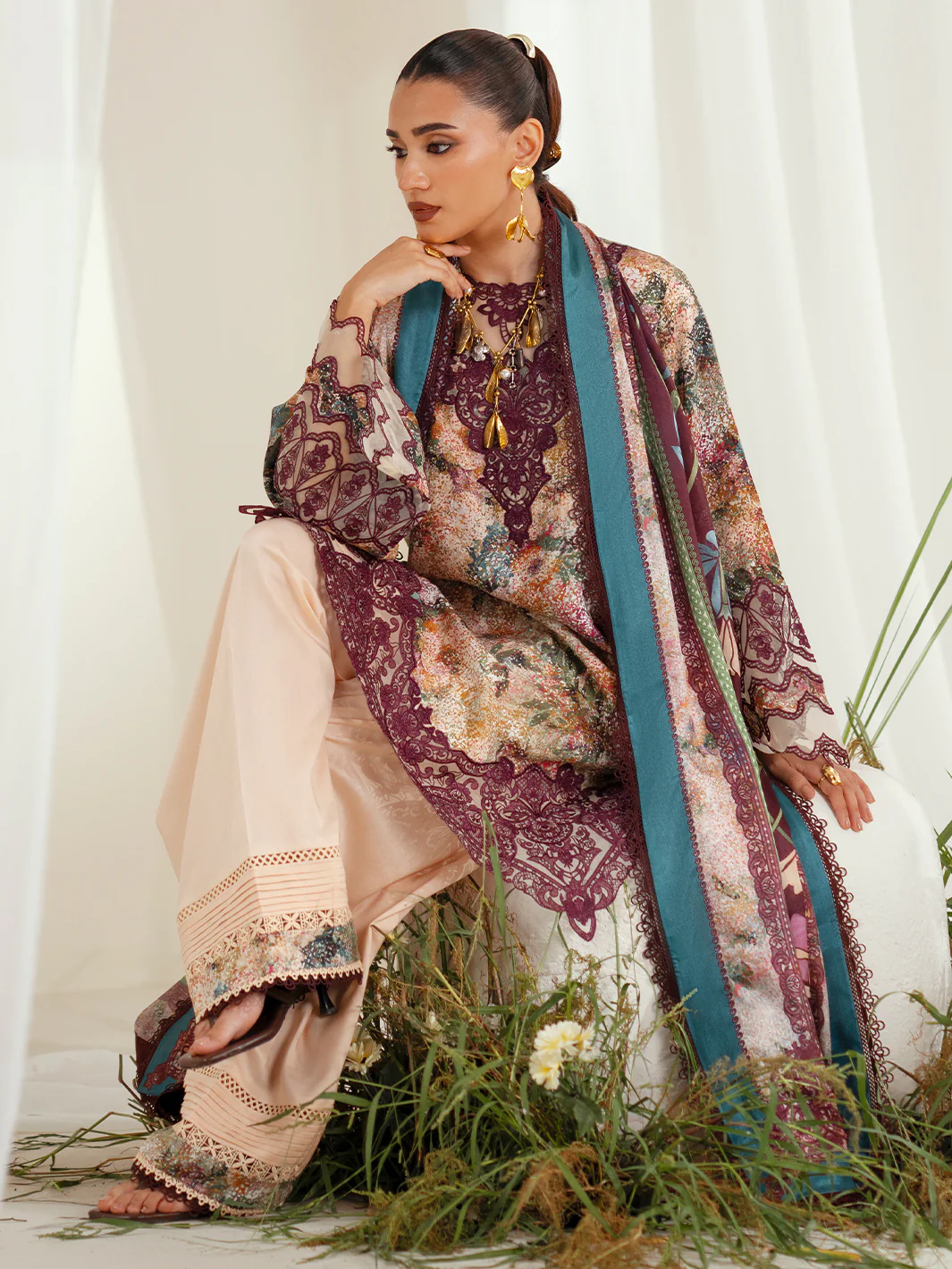 1104-B | Unstitched - Image 9