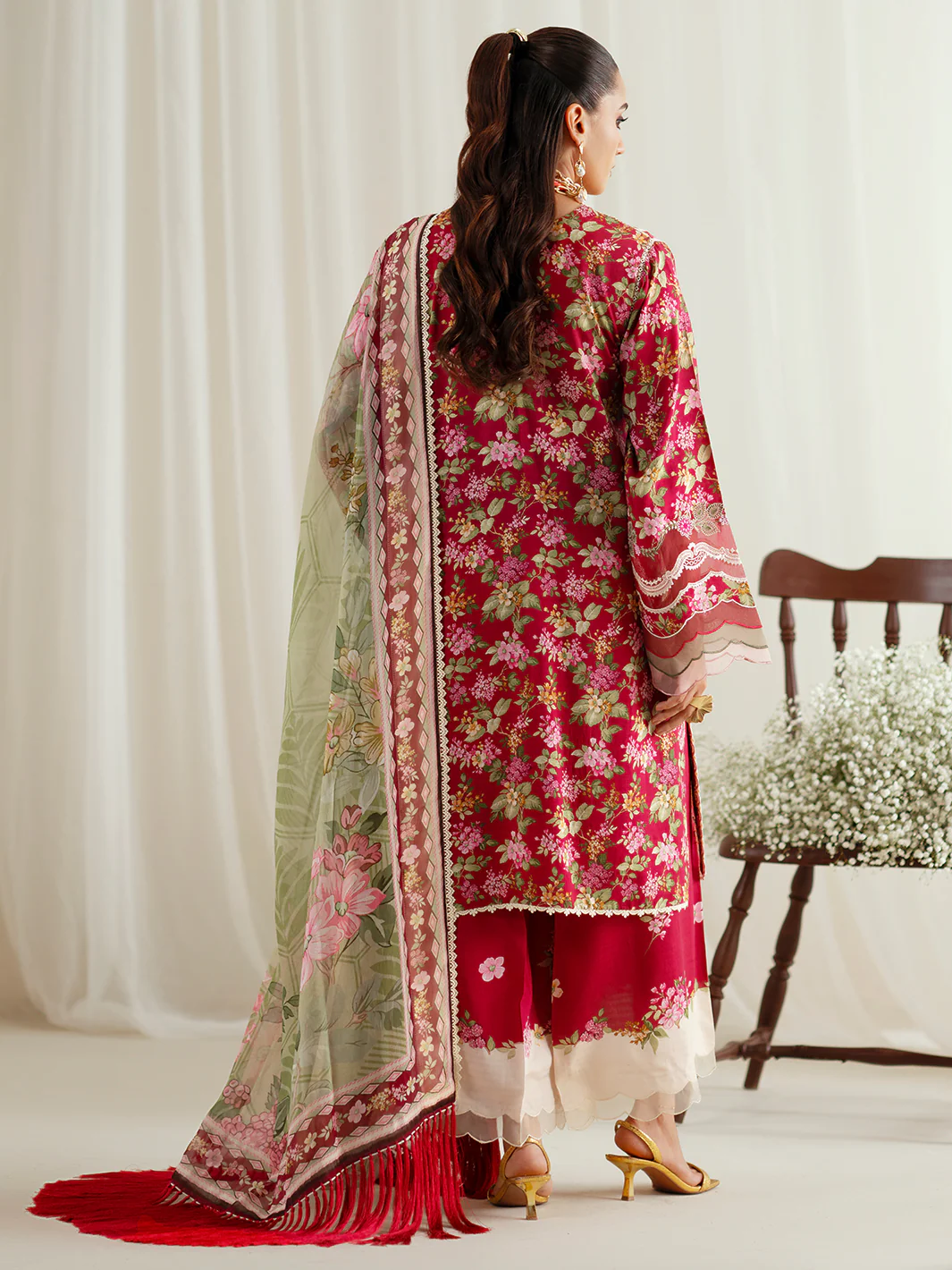 1107-B | Unstitched - Image 3