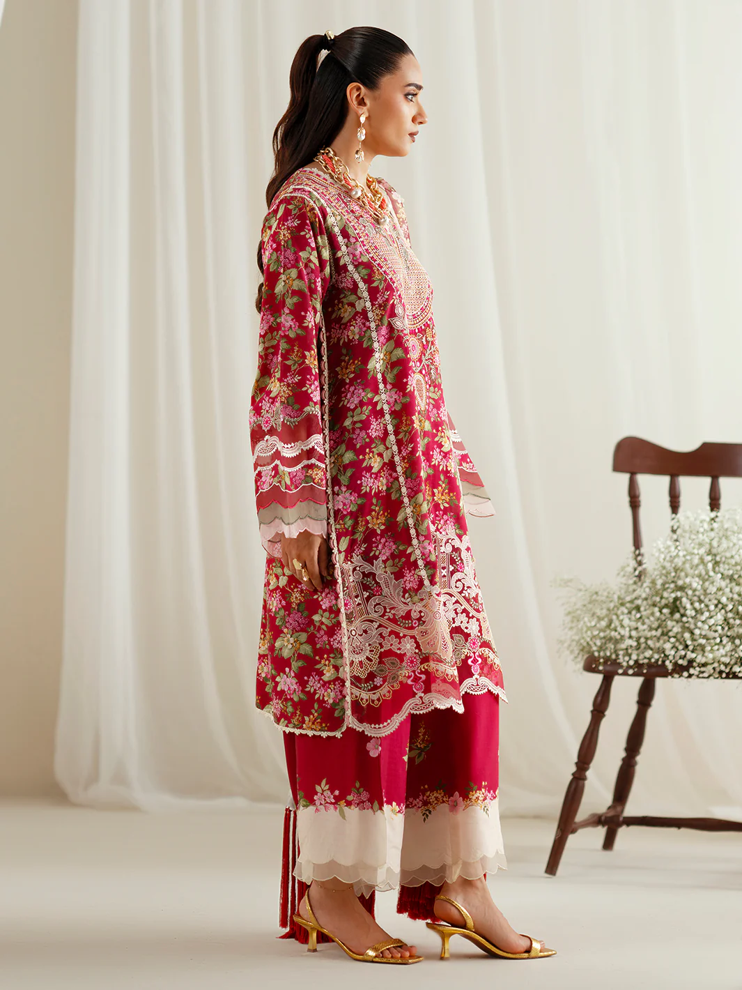 1107-B | Unstitched - Image 4