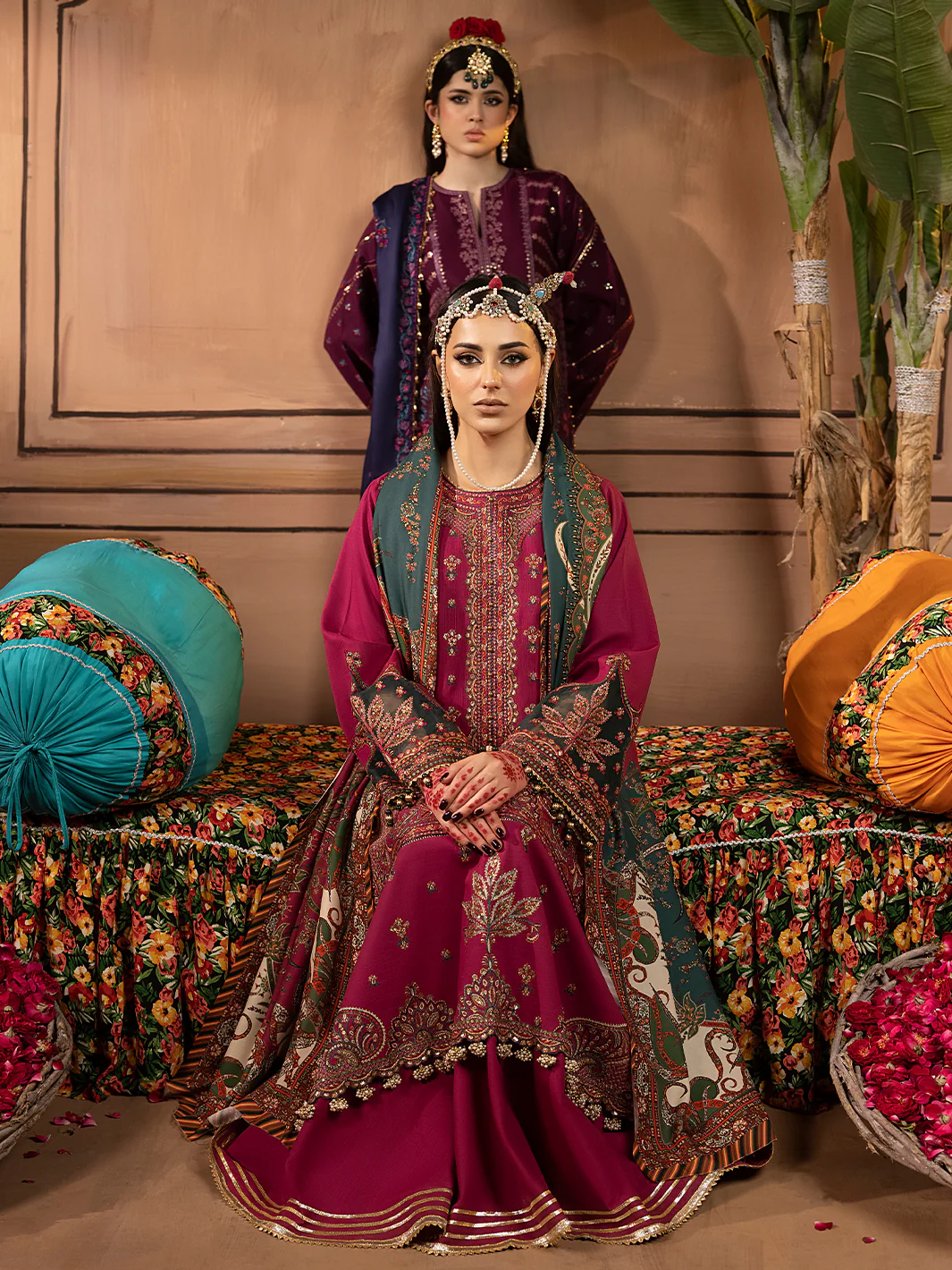 1511 - A | 3 PC Luxury Unstitched - Image 7