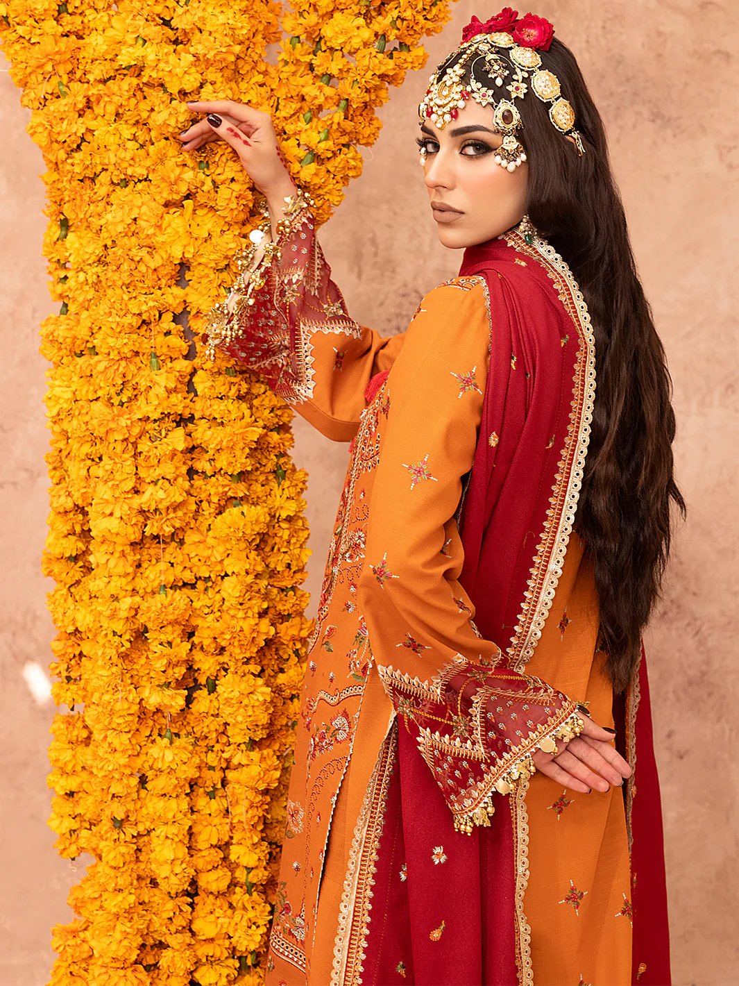 1512 - A | 3 PC Luxury Unstitched - Image 3