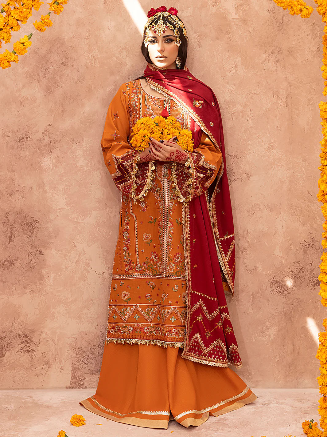 1512 - A | 3 PC Luxury Unstitched - Image 4