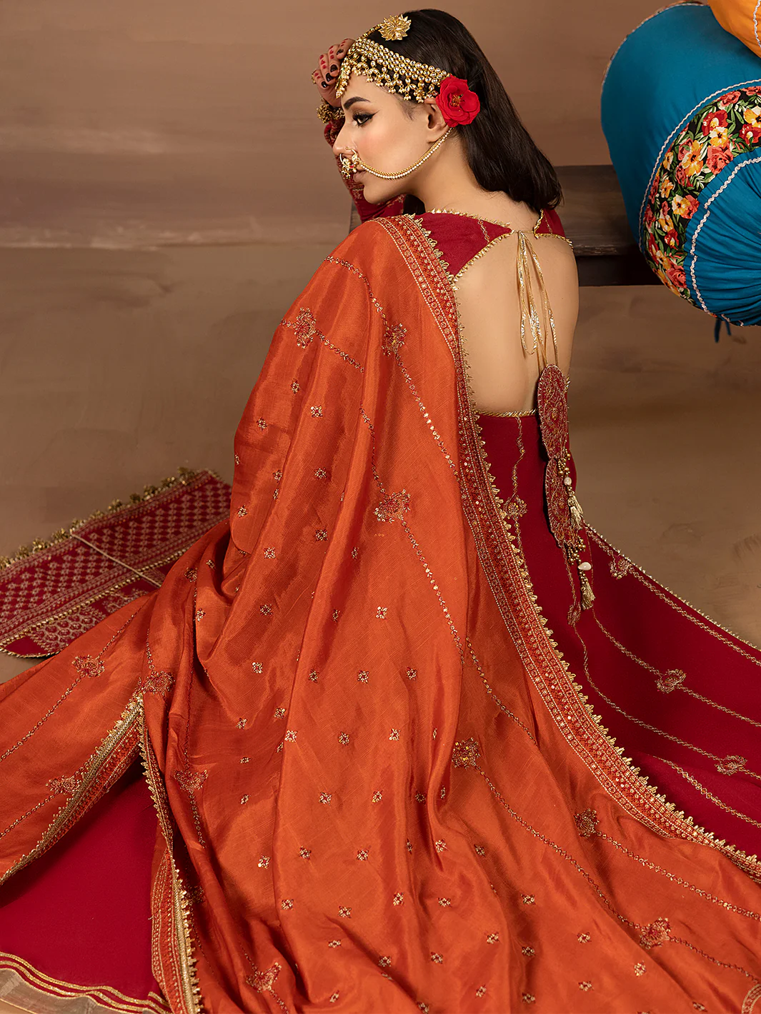 1516 - B | 3 PC Luxury Unstitched - Image 3