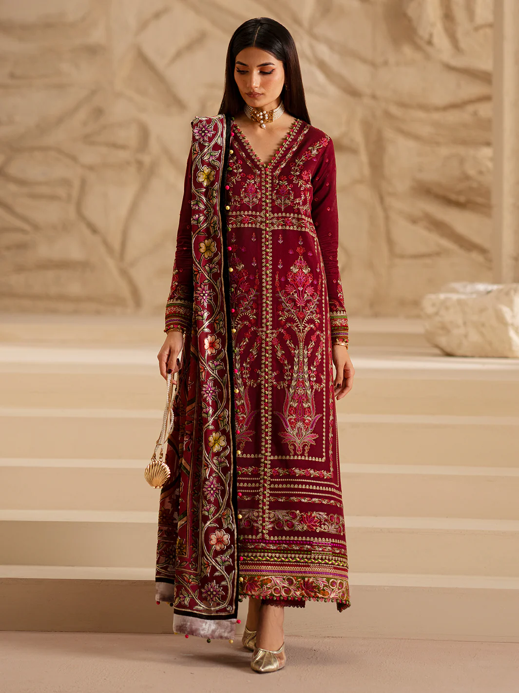 165 - A | 3 PC Kotrai Stitched - Image 3