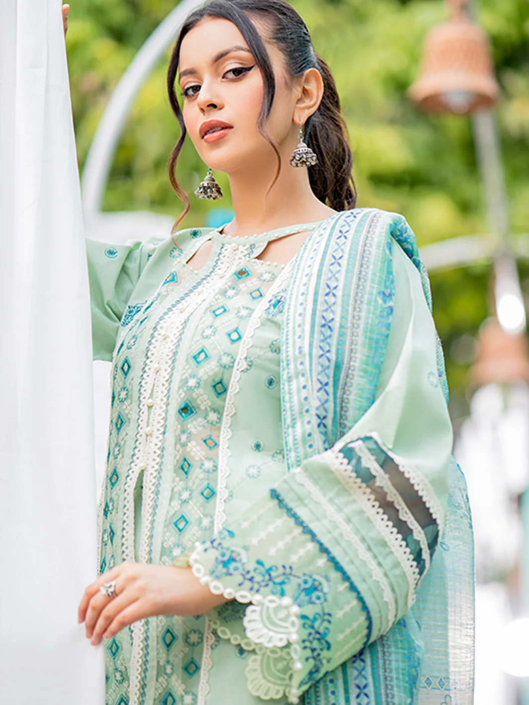 1804-A | 3 Piece Unstitched - Image 6