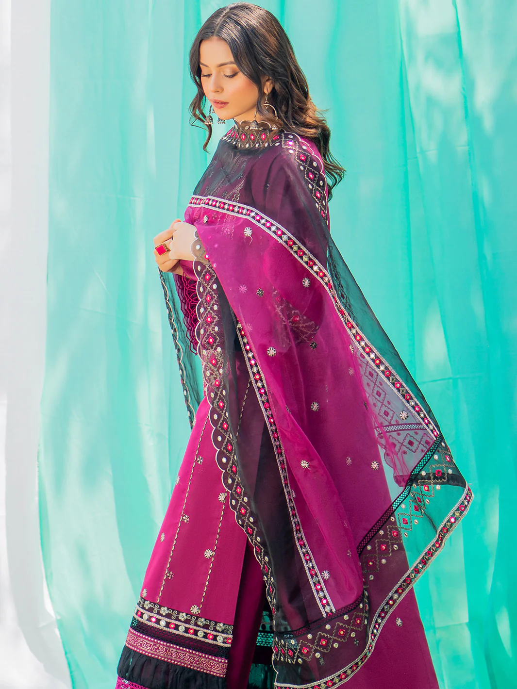 1805-A | 3 Piece Unstitched - Image 5
