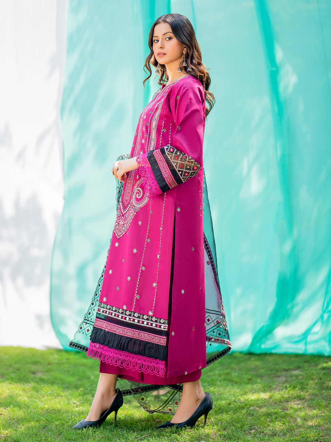 1805-A | 3 Piece Unstitched - Image 6