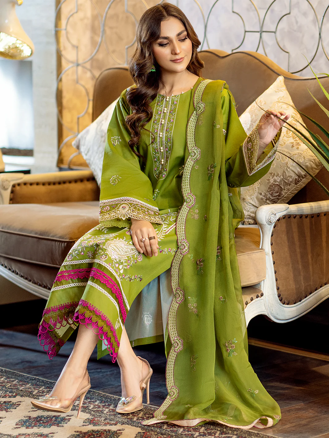 1813 - B | Three Piece Unstitch - Image 4
