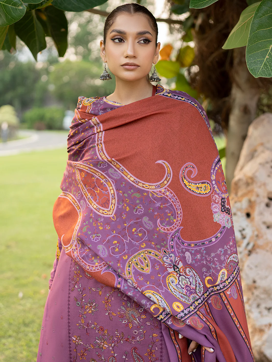 1917 - B | 3 PC Khaddar Unstitched - Image 6