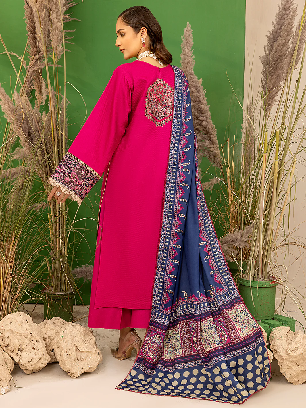 1931 - B | 3 Piece Unstitched - Image 3