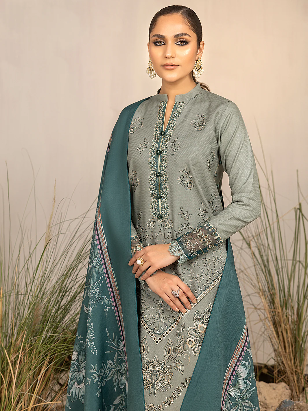 1935 - B | 3 Piece Unstitched - Image 8