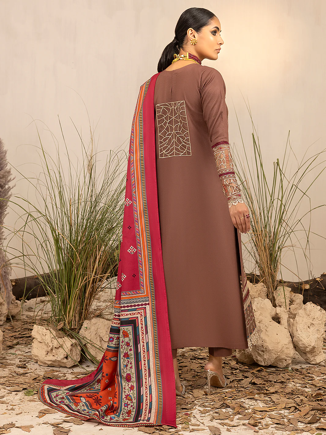 1936 - B | 3 Piece Unstitched - Image 3