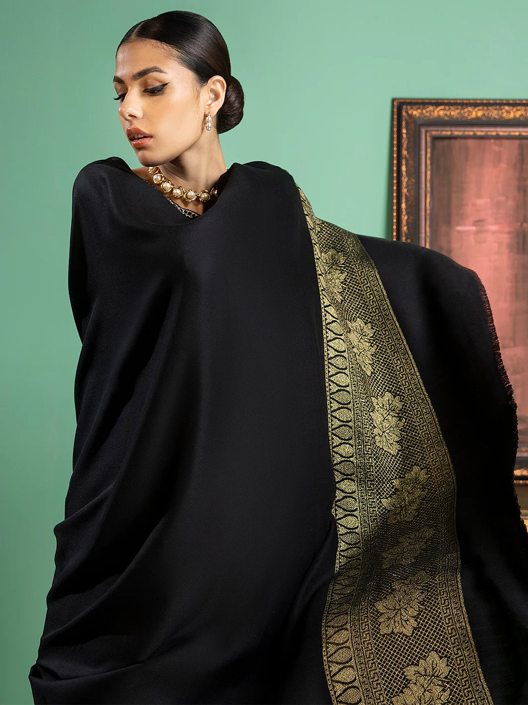 1951 - A | 3 PC Khaddar Unstitch - Image 5
