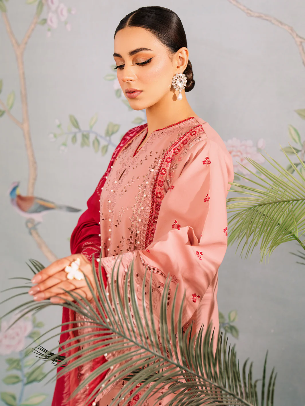202 - B | 3 PC Lawn Unstitch - Image 6