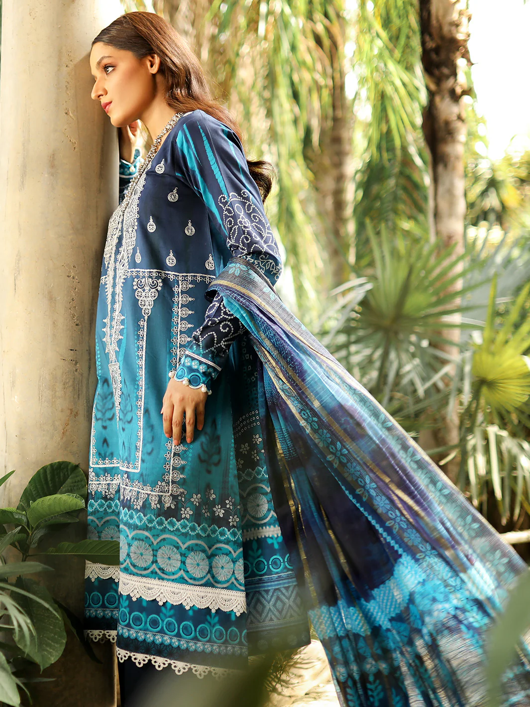 2021-A | 3 Piece Unstitched - Image 5