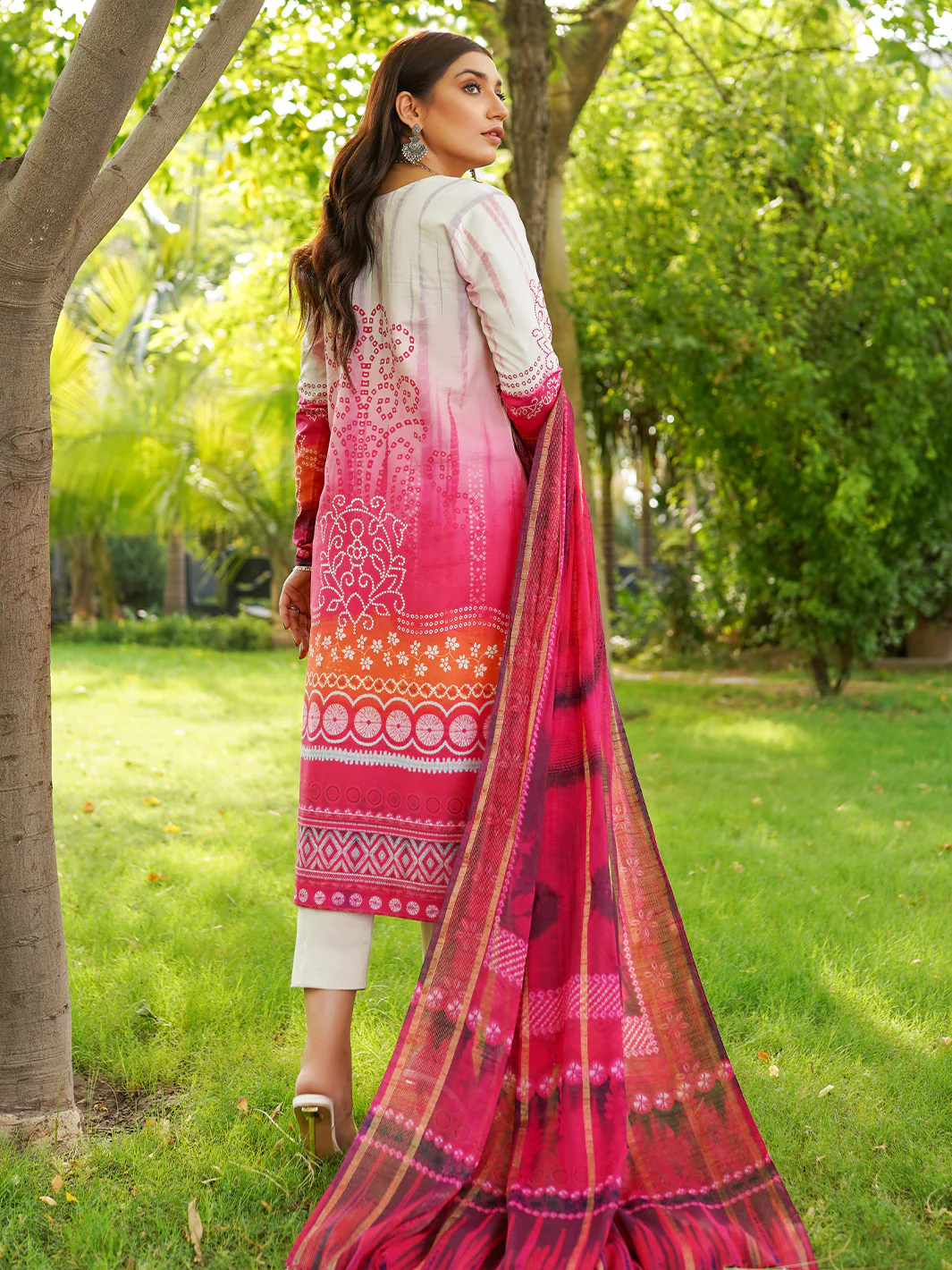 2021-B | 3 Piece Unstitched - Image 3