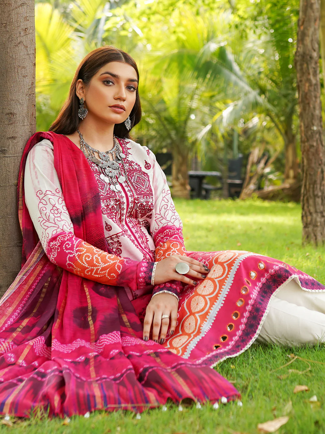 2021-B | 3 Piece Unstitched - Image 4