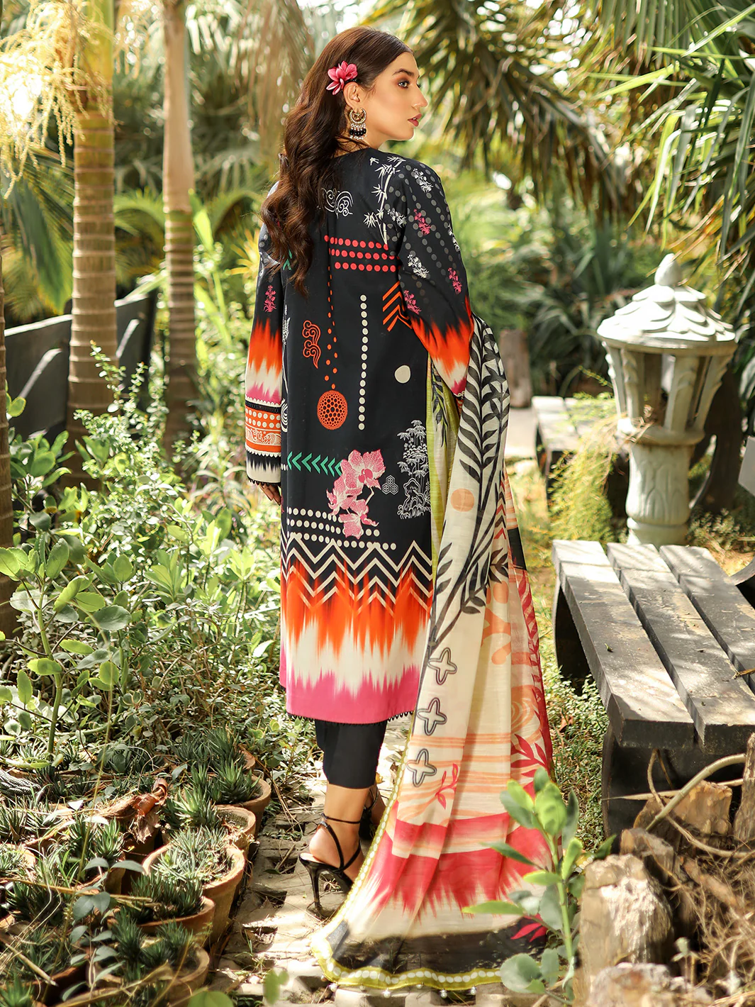 2027-A | 3 Piece Unstitched - Image 5