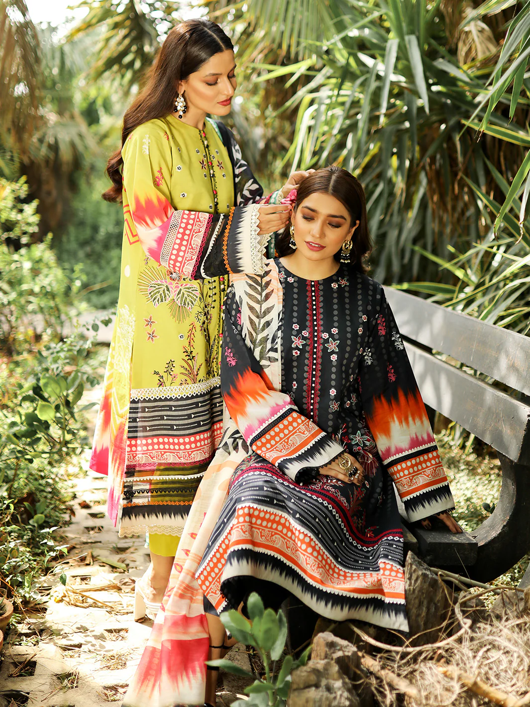 2027-B | 3 Piece Unstitched - Image 5