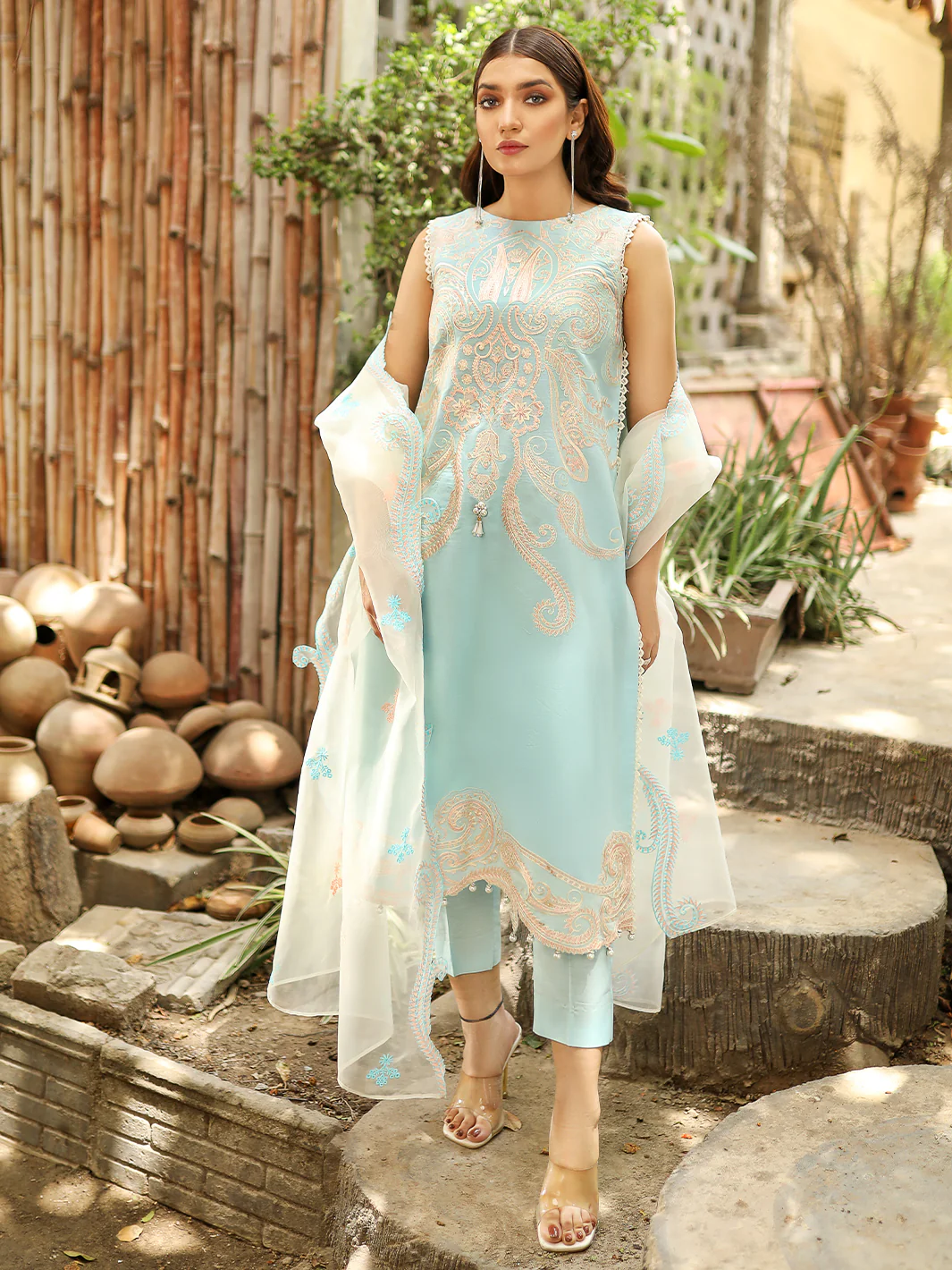 2031-A | 3 Piece Unstitched - Image 3