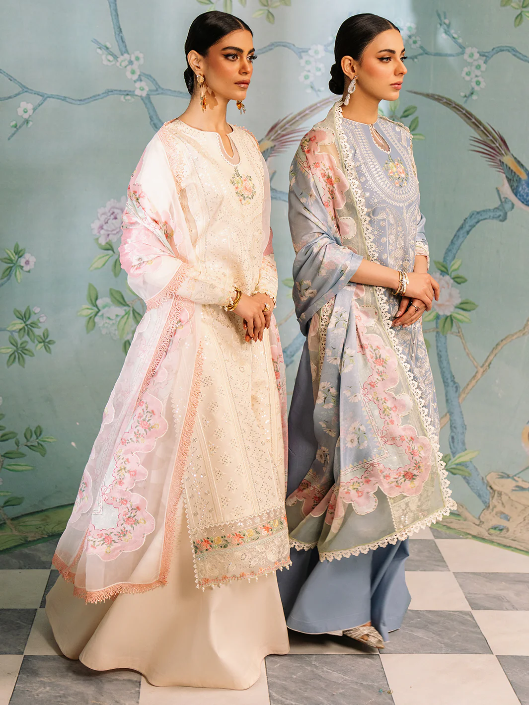 205 - A | 3 PC Lawn Unstitch - Image 4