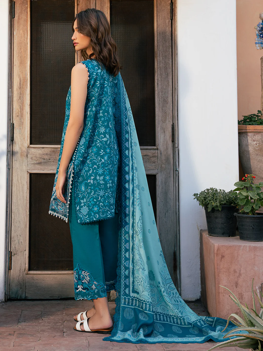 2073 - B | 3 PC Lawn - Image 3