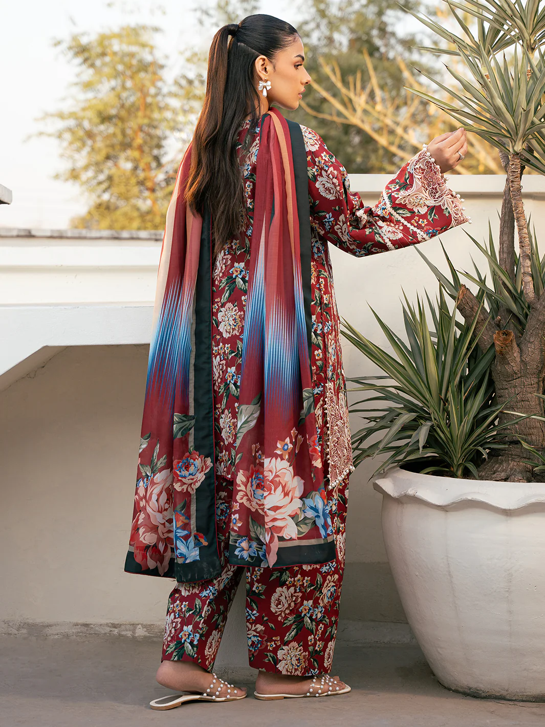 2076 - B | 3 PC Lawn - Image 3