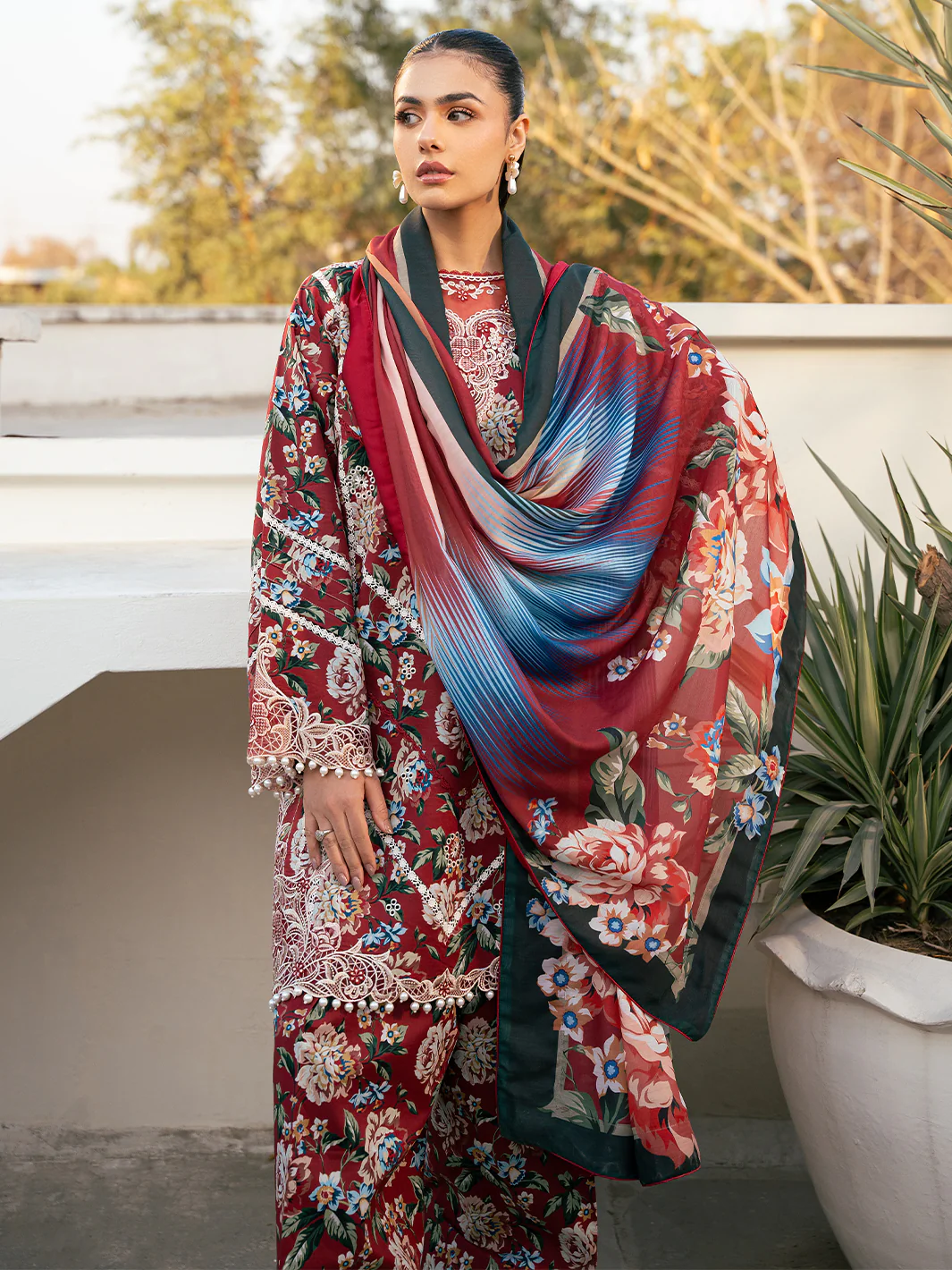 2076 - B | 3 PC Lawn - Image 7