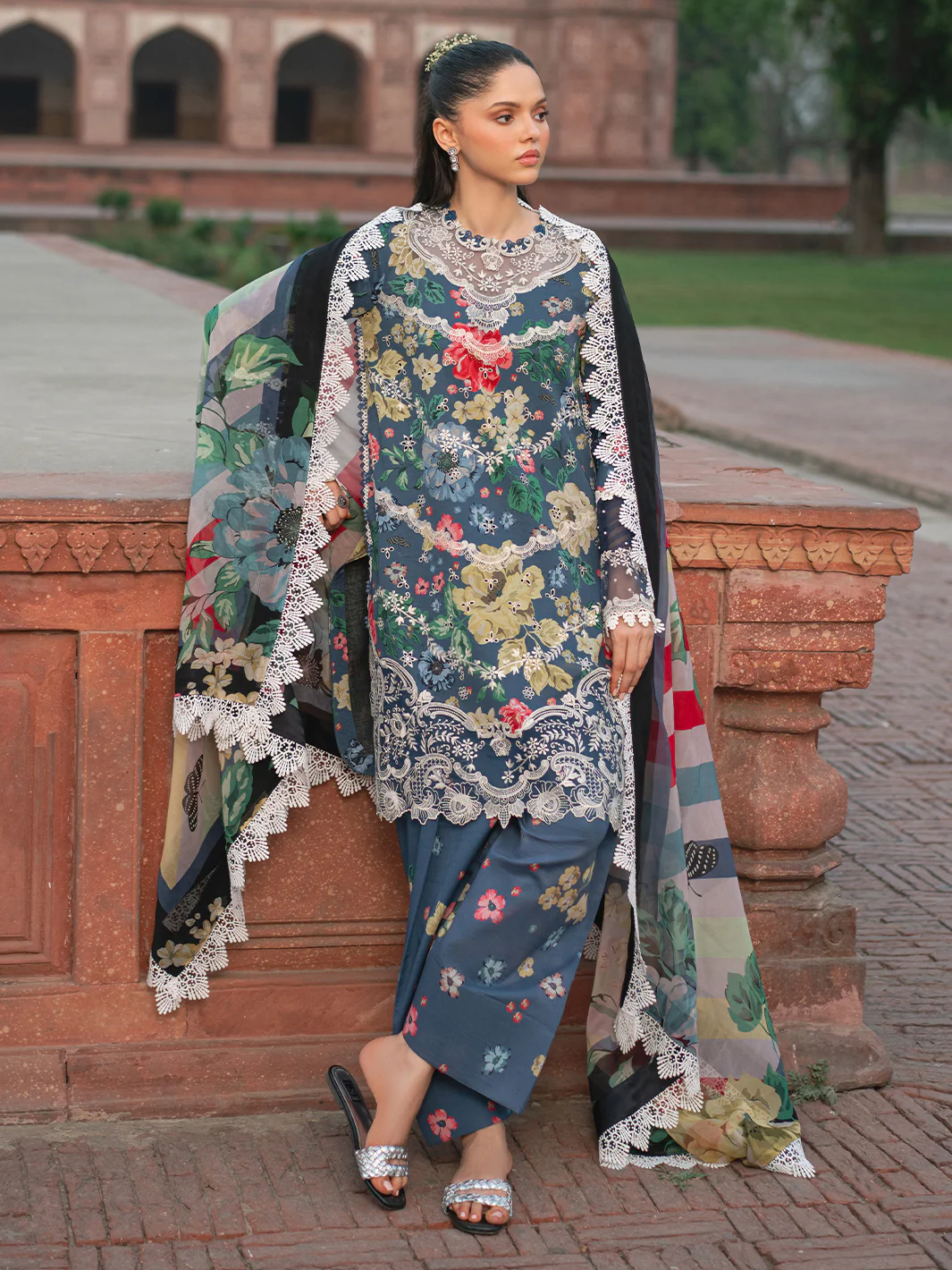 2081 - B | 3 PC Lawn - Image 6
