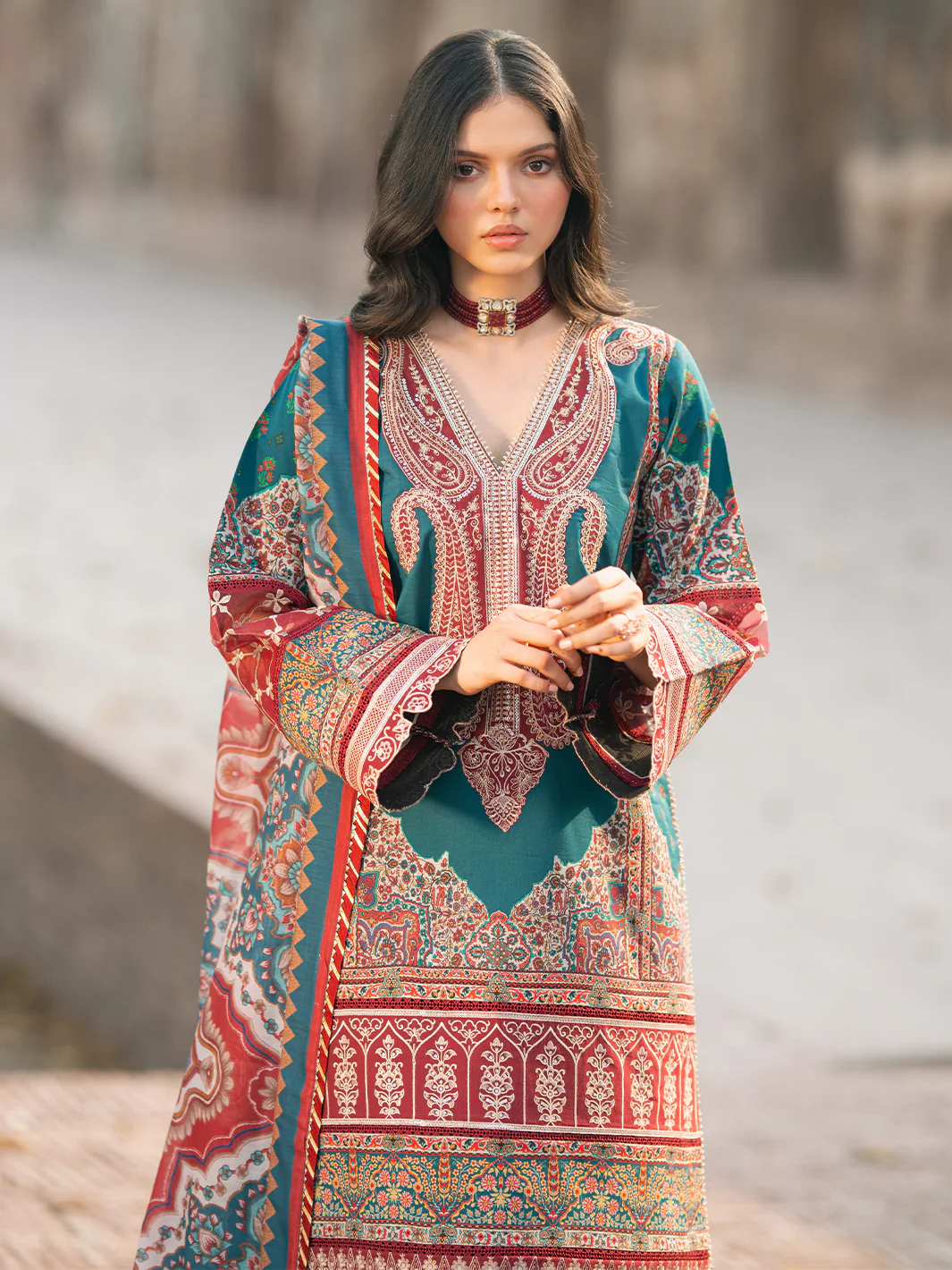 2083 - B | 3 PC Lawn - Image 2
