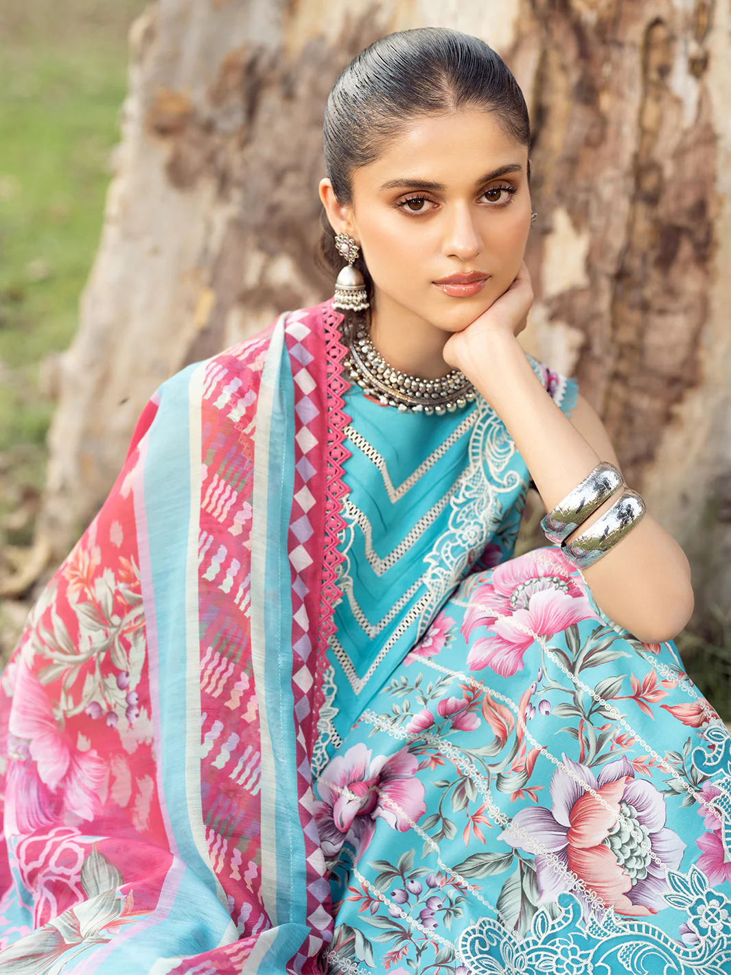2085 - B | 3 PC Lawn - Image 2