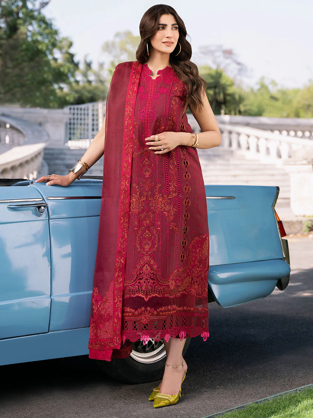 211 - B | 3 PC LUXURY LAWN - Image 3